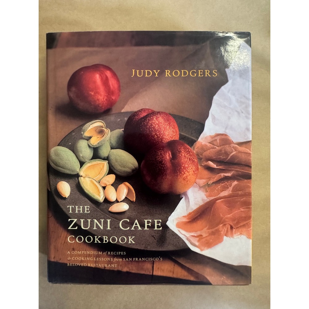 Judy Rodgers The Zuni Cafe Cookbook Hardcover First Edition 2002 Multicolor